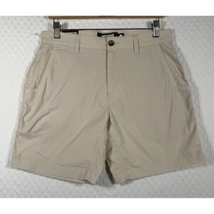 Mountain Khakis Men's Poplin Shorts Classic Fit Size 30x8 Beige Gorpcore‎ Office